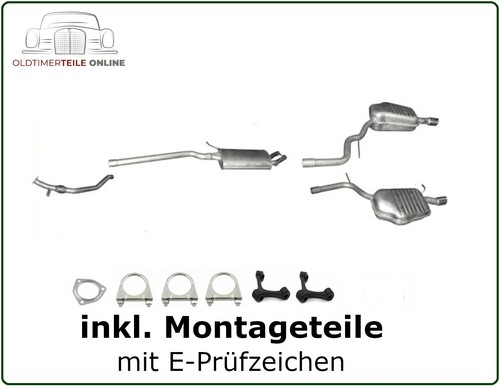 Sistema scarico per audi - sistema,