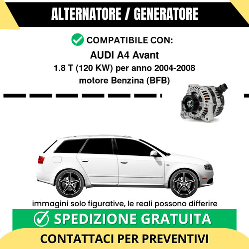 Alternatore audi avant 8 - audi,