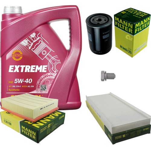 Mann controllo set olio 40 - mann,