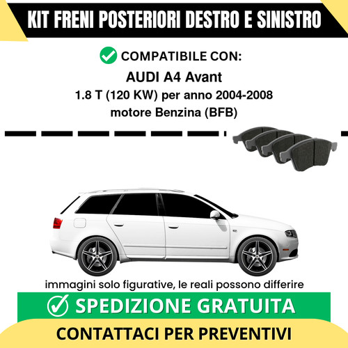 Pastiglie freno posteriori - freno,