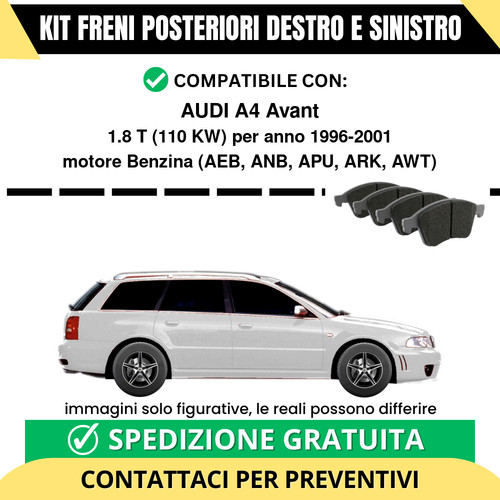 Pastiglie freno posteriori - freno,