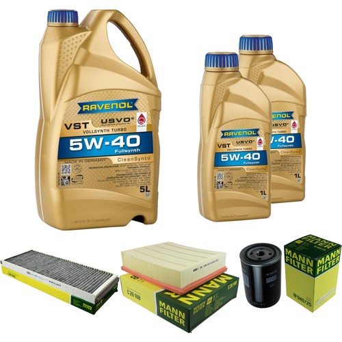 Kit revisione ravenol turbo - 7l,
