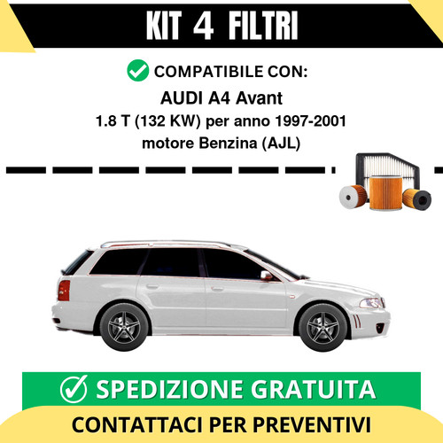 Kit filtri tagliando per - filtri,