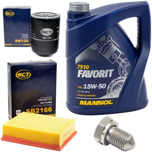 Olio motore set filtri 15w50 - 15w50, 5